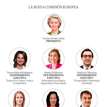 Von der Leyen nombra a Teresa Ribera vicepresidenta de Transición 'verde' y Competencia de la Comisión Europea y da entrada a un ministro de Meloni