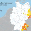 Hochwasser Warnungen Karte