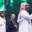 Turki Alalshikh was in the ring as the Saudi Arabian national anthem was played at Dubois versus Joshua