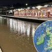 Weather warning issued as M5 flooding sees stranded drivers rescued from cars and train station looking like Venice canal with more downpours expected today