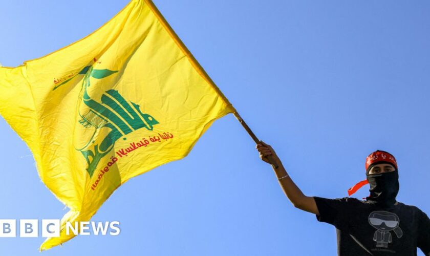 Still from a speech by Hassan Nasrallah (file photo)