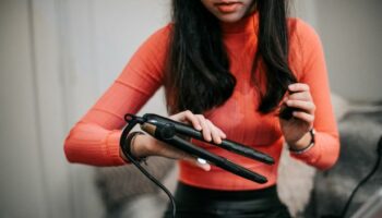 Woman’s ‘genius’ way for cleaning hair straighteners - and you’ll always have glossy locks