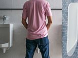 You're peeing wrong! Shock video shows exactly where men should 'aim' to avoid stomach-churning risk of splashback