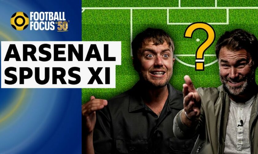 Roman Kemp and Eddie Hearn choose their combined Arsenal/Spurs XI