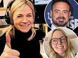 Zoe Ball returns to Radio 2: Presenter sends 'on the love I have received' to friends Jamie Theakston and Lauren Laverne during their cancer battles after grieving her mum during six week absence