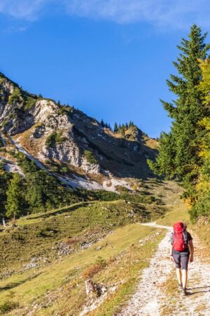 Wandern im Herbst