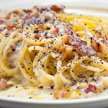 ‘Perfect’ spaghetti carbonara recipe using just five ingredients