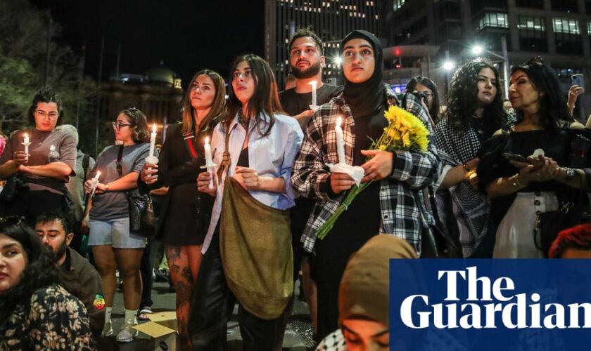 ‘We refuse to let hatred take hold’: Sydney mourners remember Palestinian and Lebanese lives lost since 7 October