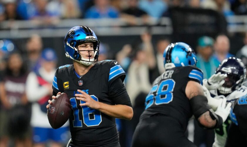 Jared Goff’s perfect night leads the Detroit Lions past the Seattle Seahawks