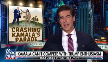 JESSE WATTERS: Biden and Harris hide from you, Trump shows you that he loves you