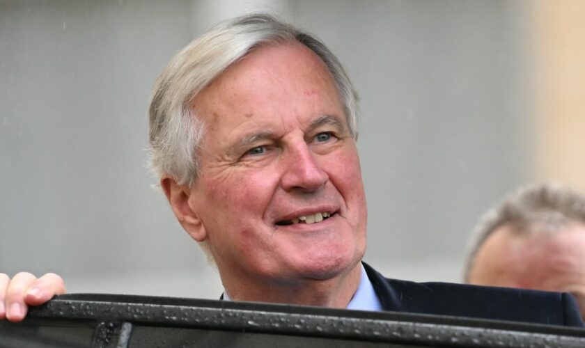 Michel Barnier, à Paris le 23 septembre 2024