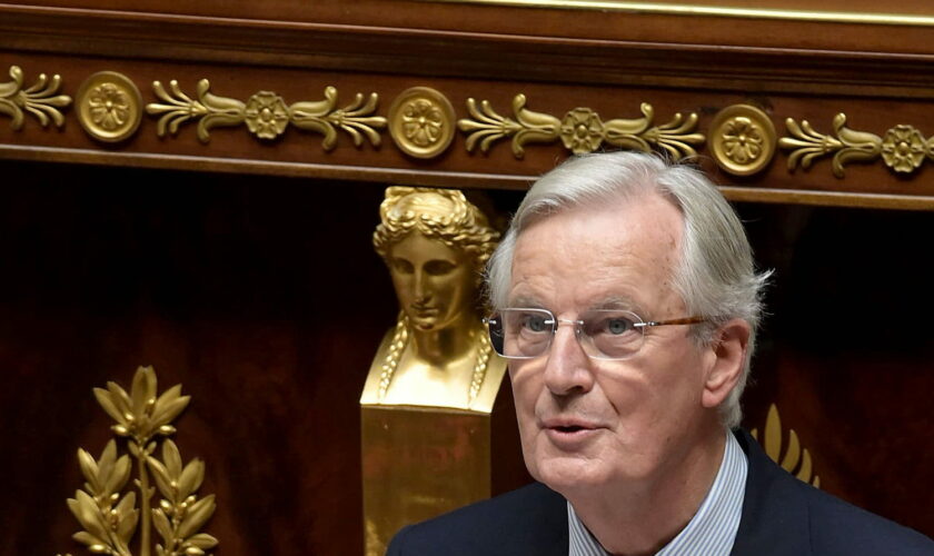 Michel Barnier a enfin fait une blague, mais on ne sait pas qui était visé dans son discours