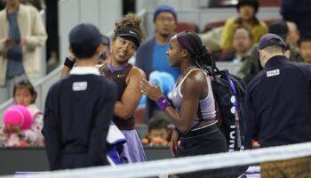 Back injury forces Naomi Osaka to pull out of China Open as Coco Gauff advances