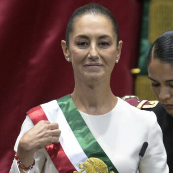 Au Mexique, Claudia Sheinbaum officiellement investie première présidente du pays