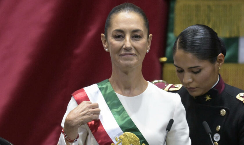 Au Mexique, Claudia Sheinbaum officiellement investie première présidente du pays