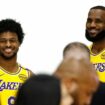 Lakers' LeBron James says he experienced 'pure joy' practices with son Bronny as training camp tips off