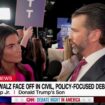 Donald Trump Jr. tells CNN the ‘media has radicalized’ people who want to assassinate his father