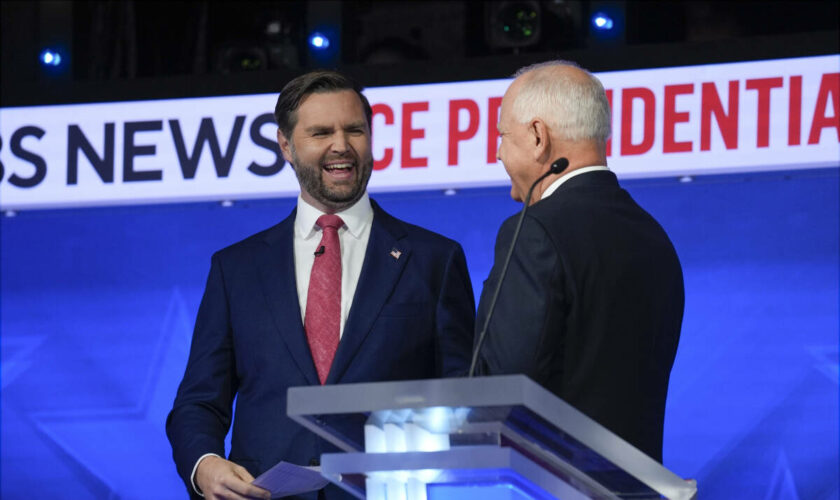 Débat des colistiers de Trump et Harris : « Vous avez le choix entre celui qui va honorer la démocratie et celui qui va honorer Trump »