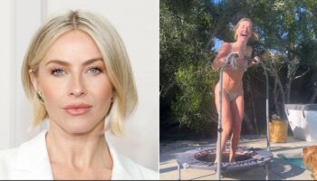 Julianne Hough says she’s ‘never been healthier’ after concerns over her body in bikini post