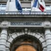 This photograph taken in Paris on February 16, 2022 shows the facade of the Court of Auditors (Cour des Comptes). (Photo by STEPHANE DE SAKUTIN / AFP)