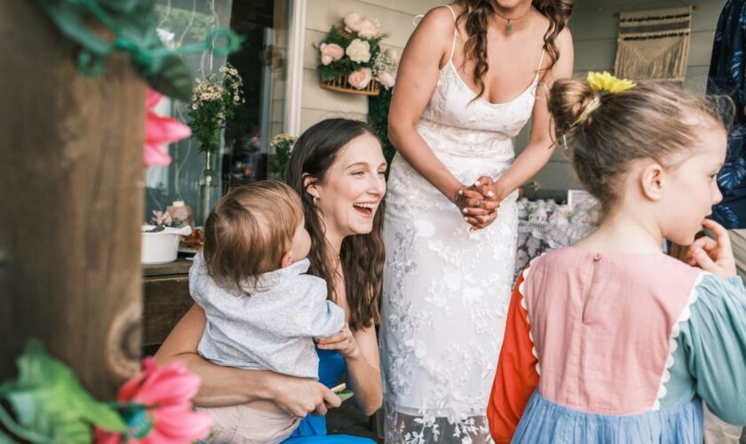 Bride sparks debate after she refused to let her friend bring baby to ‘child-free’ wedding