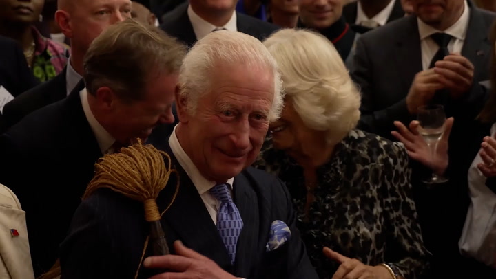 King Charles shows off his ‘moves’ during Samoan dancing lesson