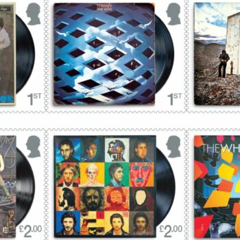 The Who album covers form part of a set of special stamps. Pic: PA