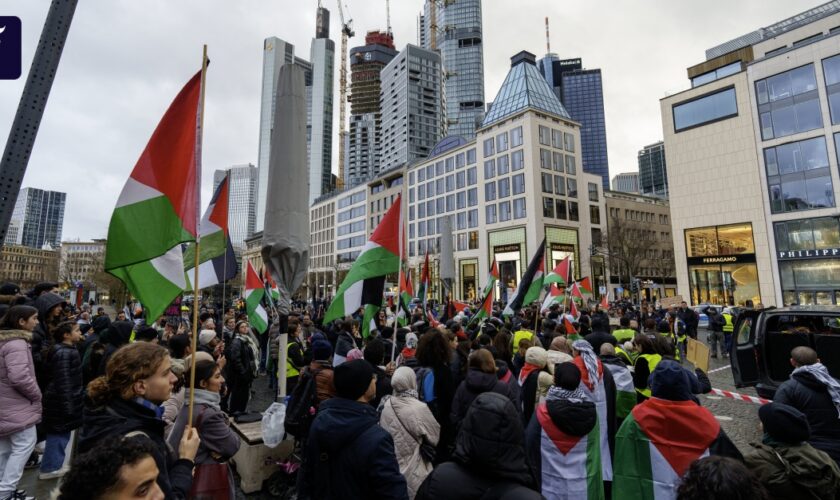 Frankfurt: Stadt verbietet Propalästina-Demo am 7. Oktober