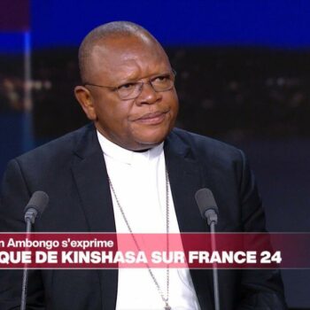 Fridolin Ambongo, archevêque de Kinshasa : "La RD Congo est un pays en faillite"