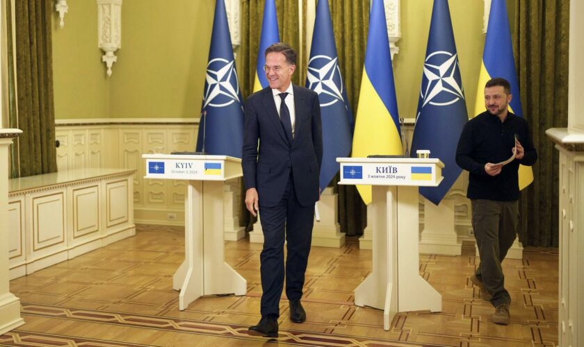 Ukraine: Neuer Nato-Generalsekretär Mark Rutte trifft Selenskyj in Kiew