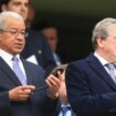 Lord Ouseley (left) , chairperson of the Kick it Out campaign, with England manager Roy Hodgson