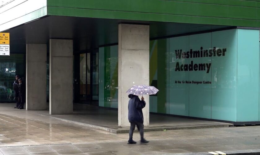 Man arrested over suspected acid attack on two pupils outside London school