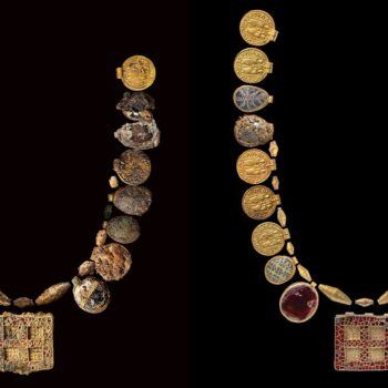 The Harpole Treasure includes one of the most valuable pieces of ancient jewelry found in Britain