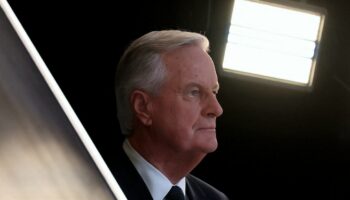 Michel Barnier dans l'émission de France 2 "L'Evénement", ce jeudi 3 octobre.