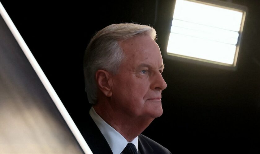 Michel Barnier dans l'émission de France 2 "L'Evénement", ce jeudi 3 octobre.