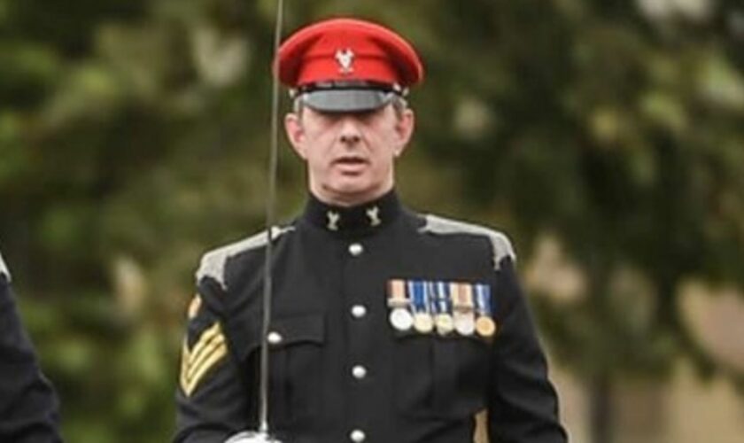 Staff Sergeant John McKelvie. Pic: HSE