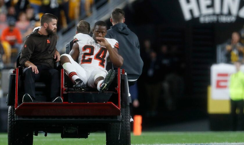 Browns' Nick Chubb says return to practice 'felt like a dream' after long recovery from gruesome knee injury