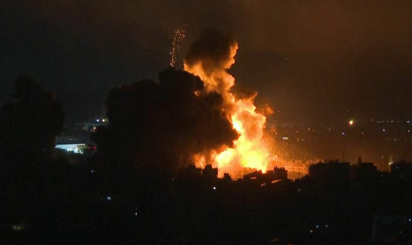 Israel strike in West Bank 'kills 18' as more huge blasts hit Beirut