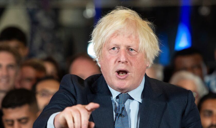 UK politics live: Boris Johnson calls for referendum on UK’s ECHR membership