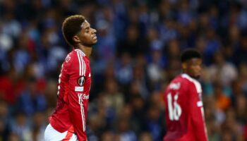 Erik ten Hag explains Marcus Rashford’s half-time substitution in Manchester United’s draw at Porto