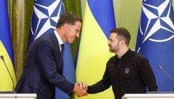 Krieg in der Ukraine: Neuer NATO-Generalsekretär Rutte trifft Selenskyj in Kiew