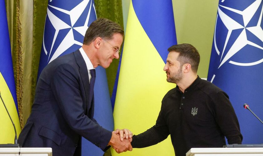 Krieg in der Ukraine: Neuer NATO-Generalsekretär Rutte trifft Selenskyj in Kiew