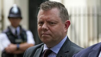 File photo dated 27/07/21 of John Apter, the former chairman of the Police Federation of England and Wales. Pic: Victoria Jones/PA Wire