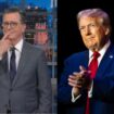 Stephen Colbert points out ‘weird word choice’ in Trump court filing