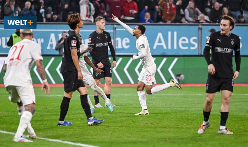 Augsburg schießt sich mit traumhaftem Volley zum Sieg gegen Gladbach