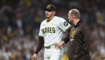 Padres hit with 'sudden and drastic' blow to starting rotation on eve of postseason series with Dodgers