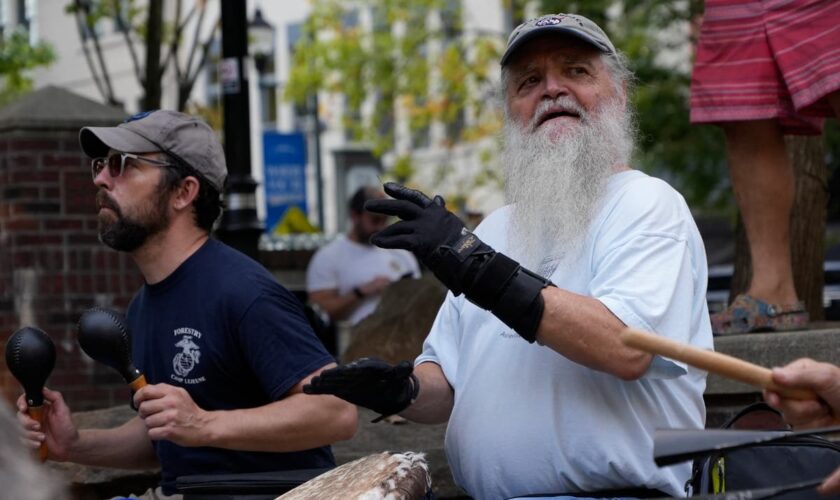 Well-known Asheville music tradition returns in a sign of hopefulness after Helene