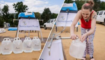 Samaritan's Purse continues Helene relief efforts with three water filtration systems in North Carolina