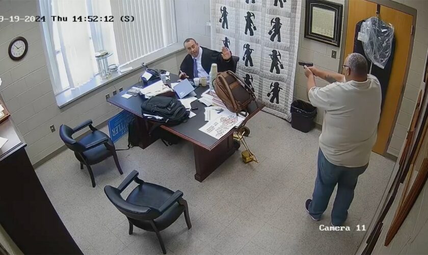 New video shows Kentucky sheriff pointing gun at judge before alleged fatal shooting