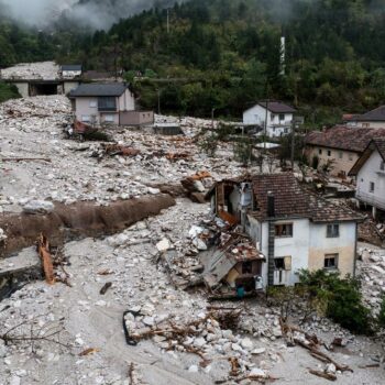 Unwetter am Balkan: Vermisste nach tödlichen Sturzfluten in Bosnien-Herzegowina